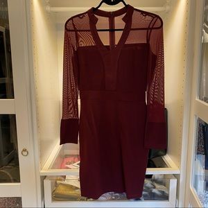 Burgandy dress for work! New with tag